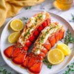 Air Fryer Lobster Tails with Garlic Butter and Cajun Seasoning Recipe
