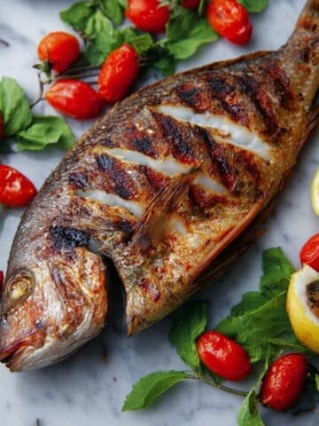 Grilled Lemon Butter Tilapia Recipe