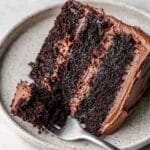 The Fudgiest Dairy-Free Chocolate Cake Recipe