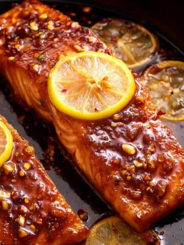 Honey-Garlic Glazed Salmon Recipe