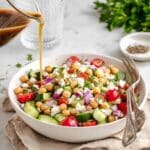 15-Minute Mediterranean Chickpea Salad (Meal-Prep Friendly) Recipe
