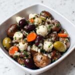 Marinated Mushroom Olive Salad Recipe