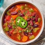 Vegan Quinoa Chili Recipe