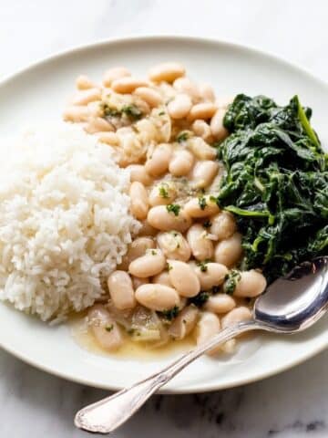 Vegetarian Piccata with Cannellini Beans Recipe