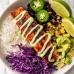 Blackened Fish Taco Bowls Recipe