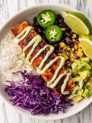 Blackened Fish Taco Bowls Recipe