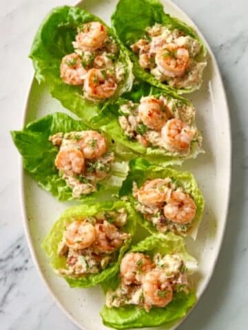 Shrimp Lettuce Wraps with Sweet Chili Mayo Recipe