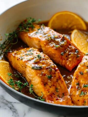 Orange Glazed Salmon Recipe