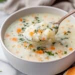 Easy Creamy Vegetarian Potato Soup Recipe