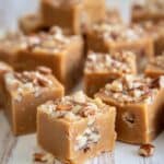 Salted Maple Pecan Vegan Fudge Recipe