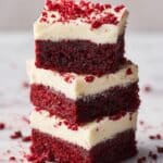 Red Velvet Brownie with Cream Cheese Frosting Recipe