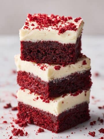 Red Velvet Brownie with Cream Cheese Frosting Recipe