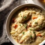 Crockpot Creamy Chicken and Dumplings Recipe