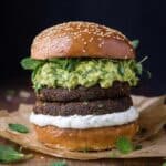 Moroccan Lentil Burgers with Herb Smashed Avocado Recipe
