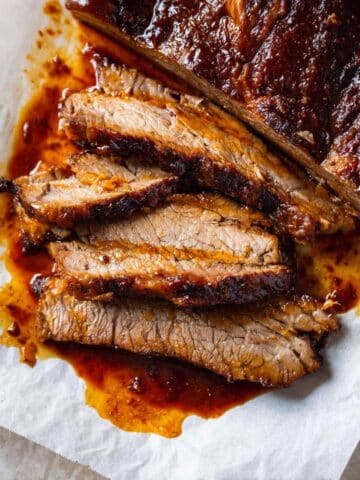 Slow Cooker Beef Brisket with BBQ Sauce Recipe