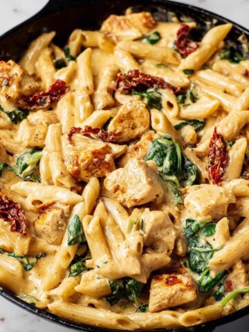 Creamy Tuscan Chicken Pasta Recipe