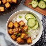Honey Sriracha Crispy Tofu Recipe