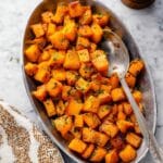Sweet and Spiced Roasted Butternut Squash with Maple and Rosemary Recipe