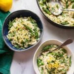 Quick Lemon Asparagus Orzo Recipe