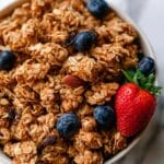 Maple Almond Granola Clusters Recipe