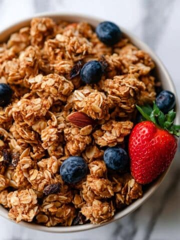 Maple Almond Granola Clusters Recipe