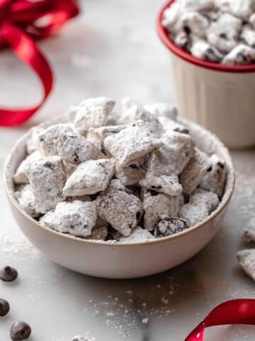 Salted Caramel Puppy Chow Snack Mix Recipe