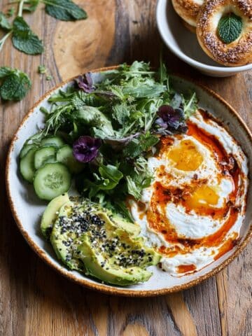 Turkish Eggs with Chile Butter and Whipped Feta Recipe