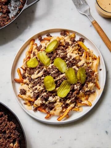 High-Protein Big Mac-Inspired Loaded Fries Recipe