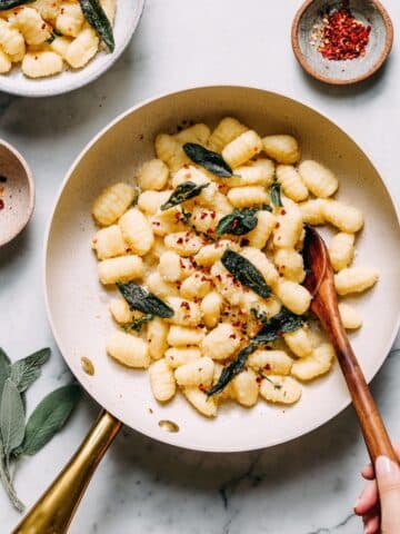 Fluffy Gluten-Free Gnocchi with Vegan Pesto, Marinara, or Bechamel Recipe
