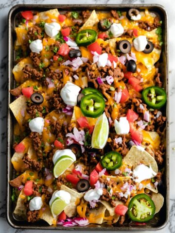 Sheet Pan Nachos Recipe