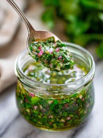 Cilantro Chimichurri Sauce Recipe