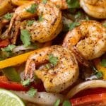 Sheet Pan Shrimp Fajitas Recipe