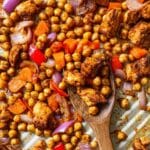 Chicken Shawarma Sheet Pan Dinner Recipe