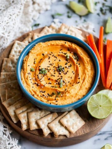 Sriracha Lime Hummus Recipe