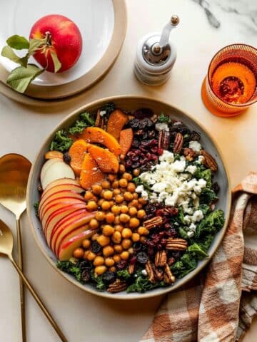 Maple-Roasted Squash & Kale Salad Recipe