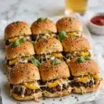 Pull Apart Cheeseburger Sliders Recipe