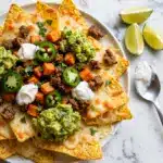 Chipotle Chicken Nachos with Jalapeño Yogurt Recipe