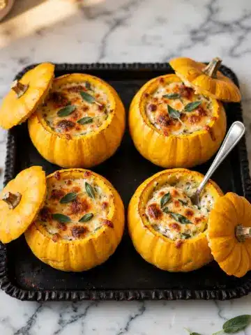 Mini Spaghetti Squash Lasagnas Recipe
