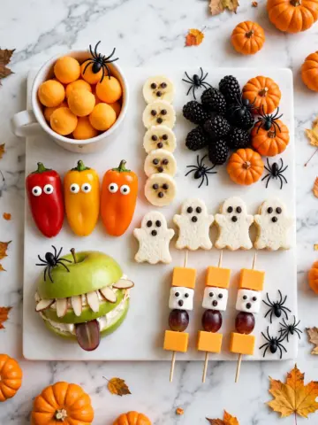 Halloween Kid-Friendly Snack Board Recipe
