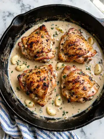 Creamy Garlic Chicken Recipe