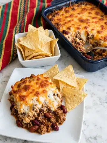 3-Ingredient Chili Cheese Dip Recipe