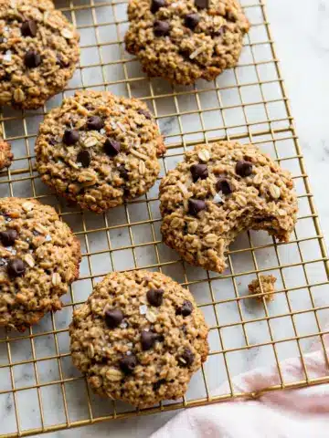 Soft & Chewy Oatmeal Chocolate Chip Cookies Recipe