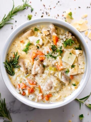Creamy Chicken and Rice Soup Recipe