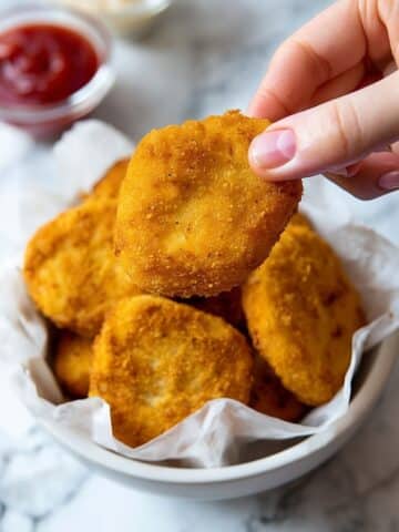 Better Than the Snack Bar Baked Chicken Nuggets with All the Sauces Recipe
