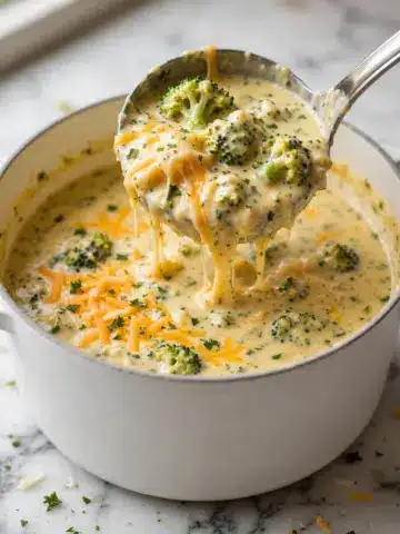 Broccoli Cheddar Soup Recipe