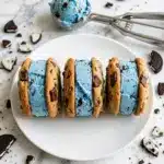 Cookie Monster Ice Cream Sandwiches Recipe